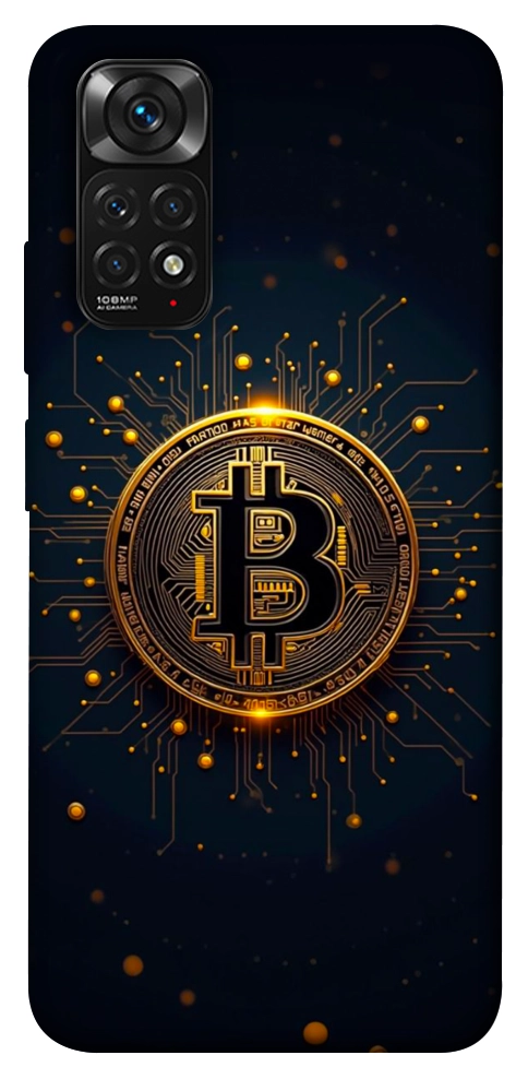 Чохол Bitcoin для Xiaomi Redmi Note 11 (Global)