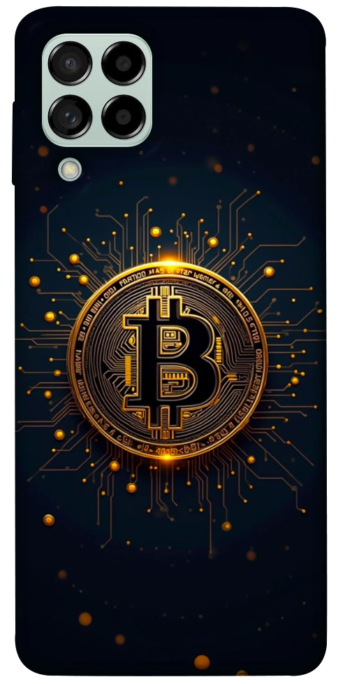 Чехол Bitcoin для Galaxy M53
