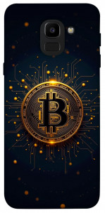 Чехол Bitcoin для Galaxy J6 (2018)