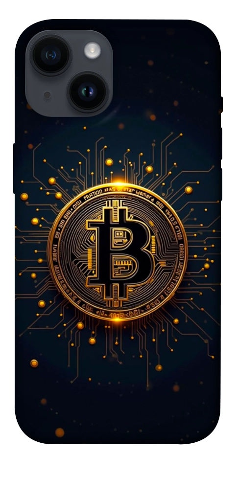 Чехол Bitcoin для iPhone 14