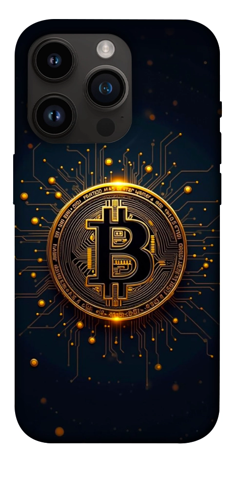 Чохол Bitcoin для iPhone 14 Pro