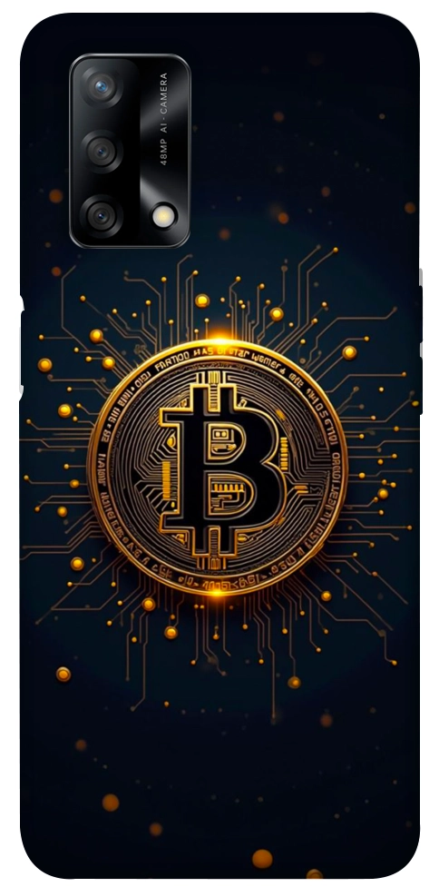 Чохол Bitcoin для Oppo F19