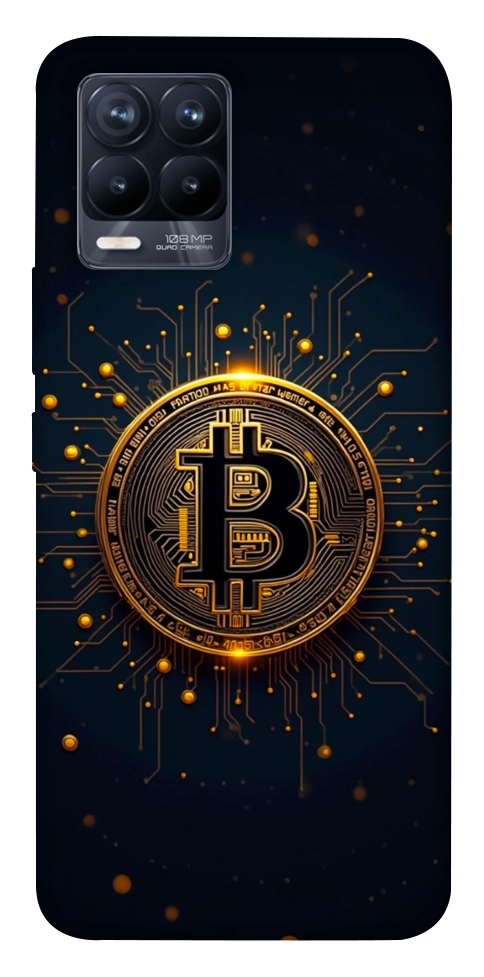 Чехол Bitcoin для Realme 8