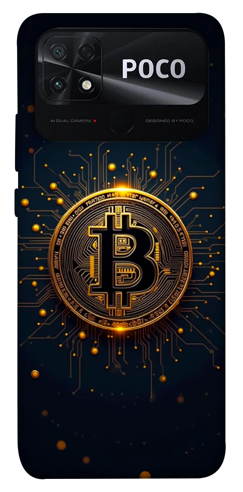 Чохол Bitcoin для Xiaomi Poco C40
