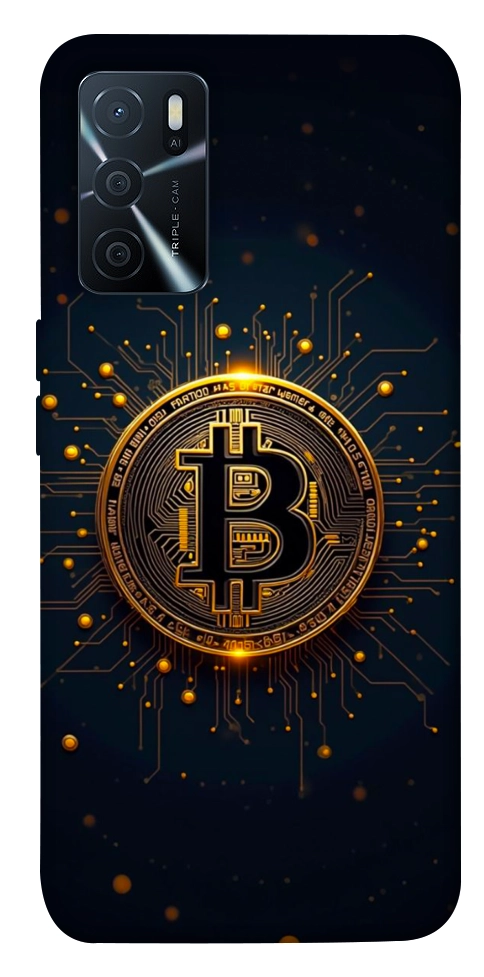 Чехол Bitcoin для Oppo A16