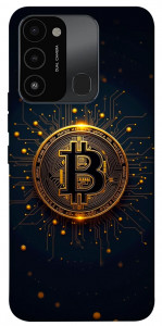 Чехол Bitcoin для TECNO Spark 8C