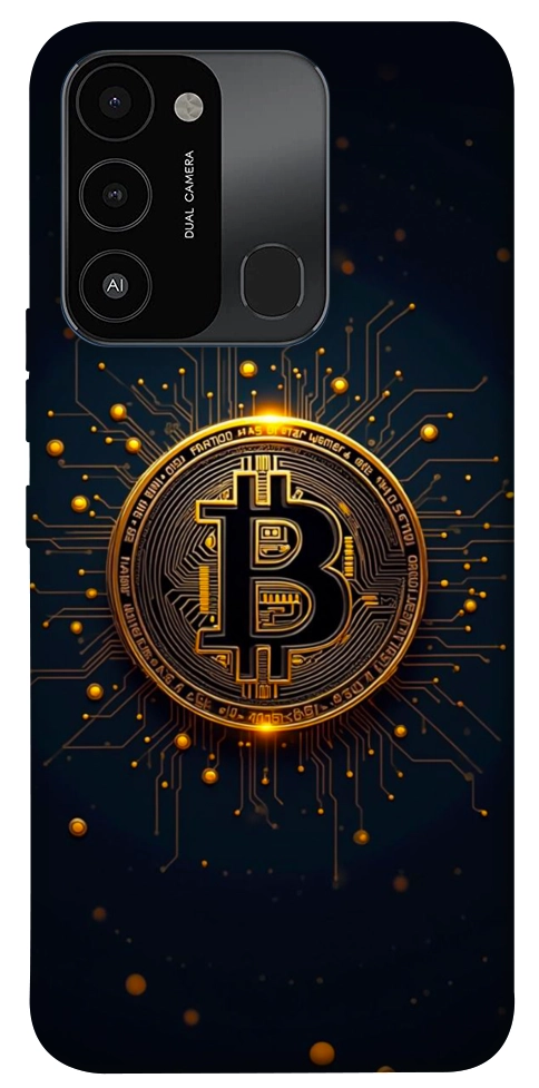 Чехол Bitcoin для TECNO Spark Go 2022 (KG5m)