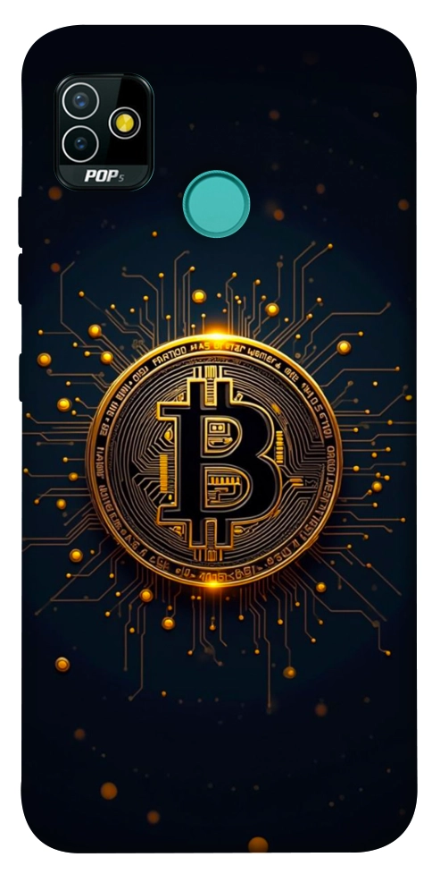 Чехол Bitcoin для TECNO Pop 5