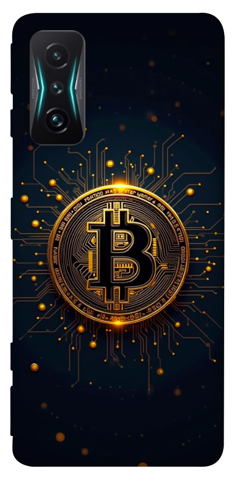 Чохол Bitcoin для Xiaomi Redmi K50 Gaming