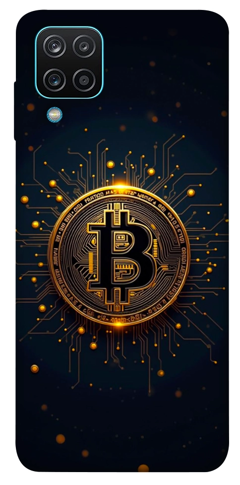 Чехол Bitcoin для Galaxy M12