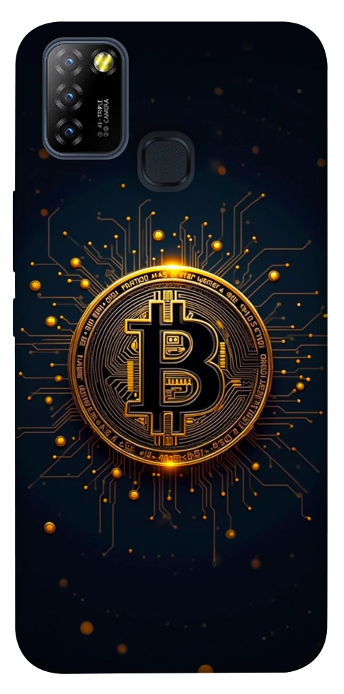 Чехол Bitcoin для Infinix Hot 10 Lite