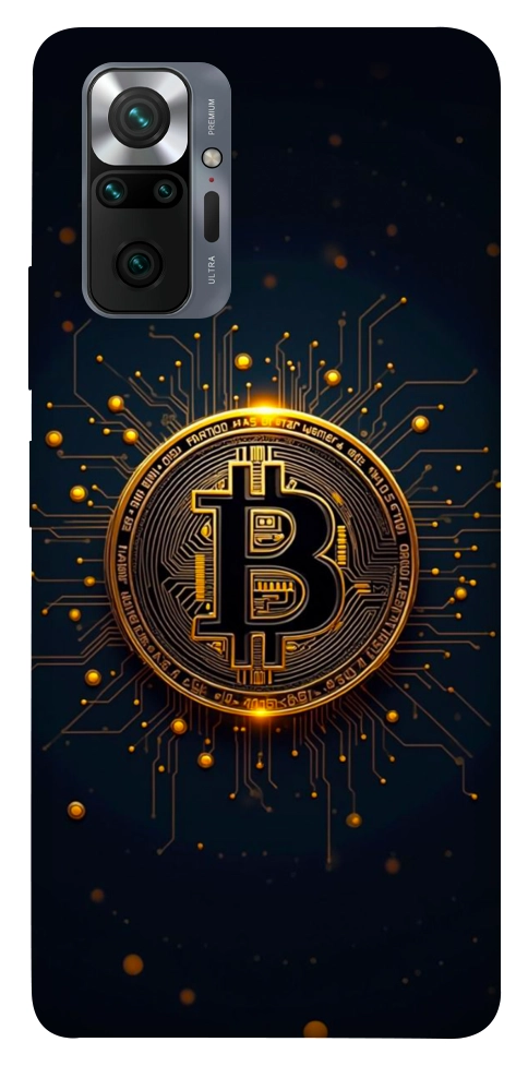 Чехол Bitcoin для Xiaomi Redmi Note 10 Pro Max