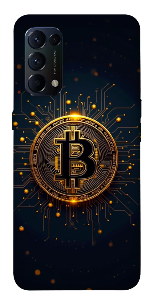 Чехол Bitcoin для Oppo Reno 5 4G