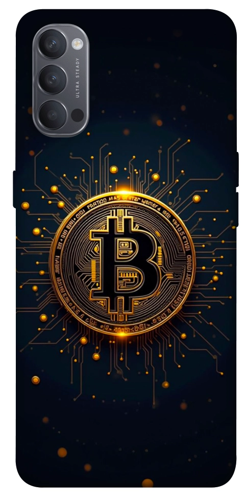 Чехол Bitcoin для Oppo Reno 4