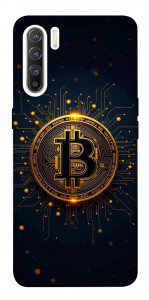 Чехол Bitcoin для Oppo Reno 3