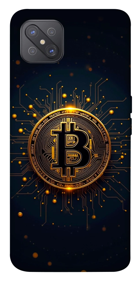 Чехол Bitcoin для Oppo A92s