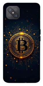 Чехол Bitcoin для Oppo A92s