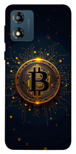 Чехол Bitcoin для Motorola Moto E13