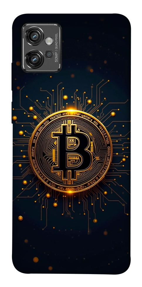 Чехол Bitcoin для Motorola Moto G32