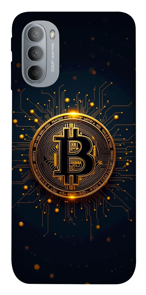 Чохол Bitcoin для Motorola Moto G31