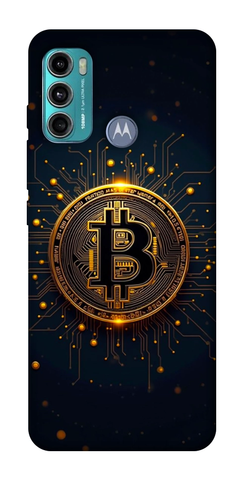 Чохол Bitcoin для Motorola Moto G60