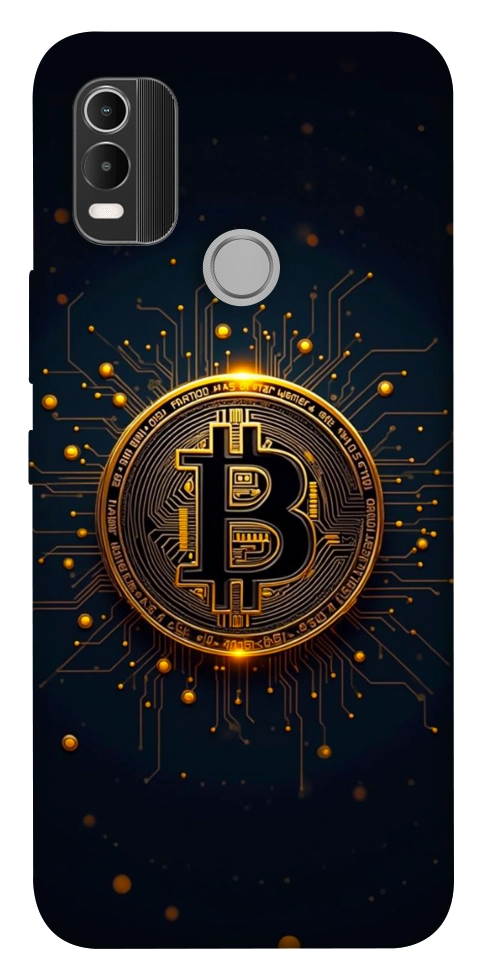 Чехол Bitcoin для Nokia C21 Plus