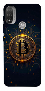 Чехол Bitcoin для Motorola Moto E20