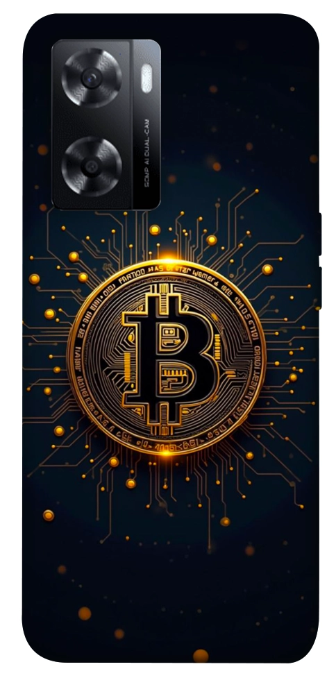 Чехол Bitcoin для Oppo A77s
