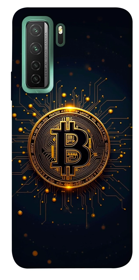 Чехол Bitcoin для Huawei nova 7 SE