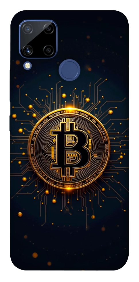 Чехол Bitcoin для Realme C15
