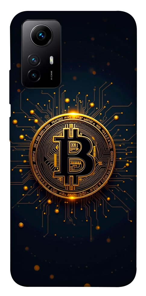 Чохол Bitcoin для Xiaomi Redmi Note 12S