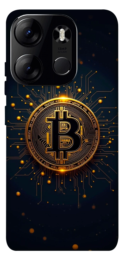 Чехол Bitcoin для Tecno Spark Go 2023