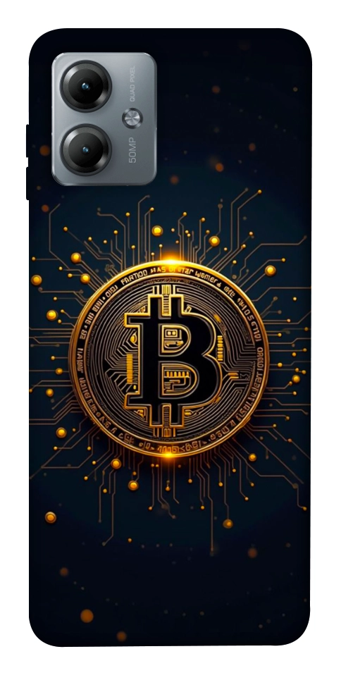 Чохол Bitcoin для Motorola Moto G14