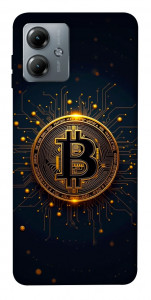 Чехол Bitcoin для Motorola Moto G14