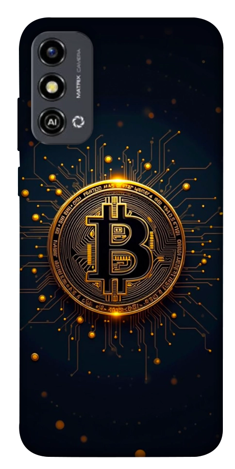 Чохол Bitcoin для ZTE Blade A53