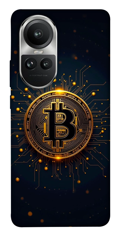 Чехол Bitcoin для Oppo Reno 10
