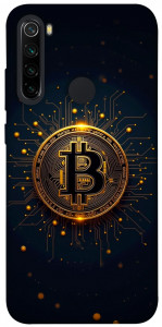 Чехол Bitcoin для Xiaomi Redmi Note 8 2021