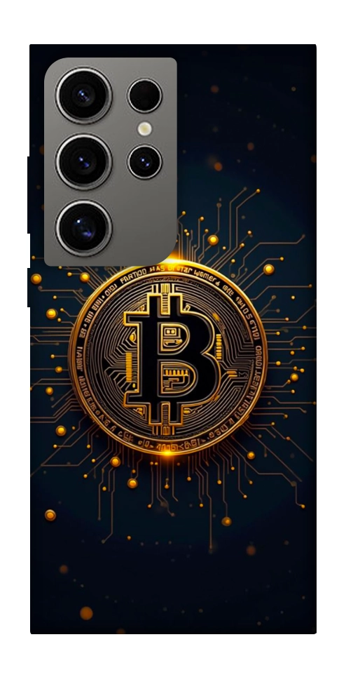 Чохол Bitcoin для Galaxy S24 Ultra