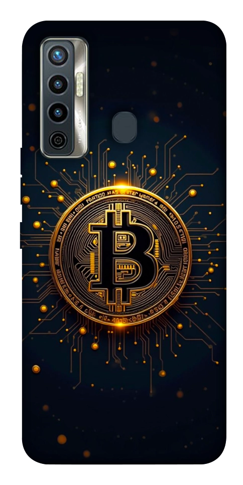 Чехол Bitcoin для TECNO Camon 17
