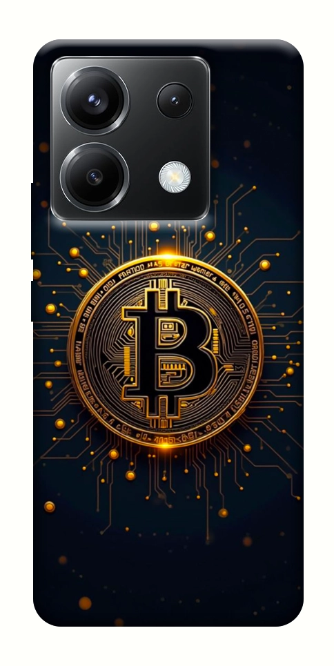 Чохол Bitcoin для Xiaomi Poco X6