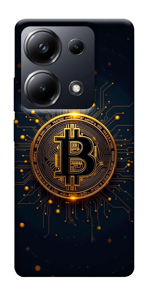 Чехол Bitcoin для Xiaomi Poco M6