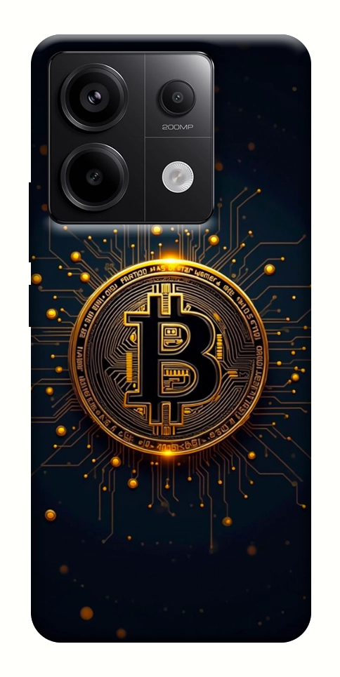 Чехол Bitcoin для Xiaomi Redmi Note 13 Pro 4G
