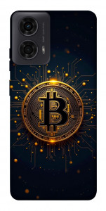 Чехол Bitcoin для Motorola Moto G24