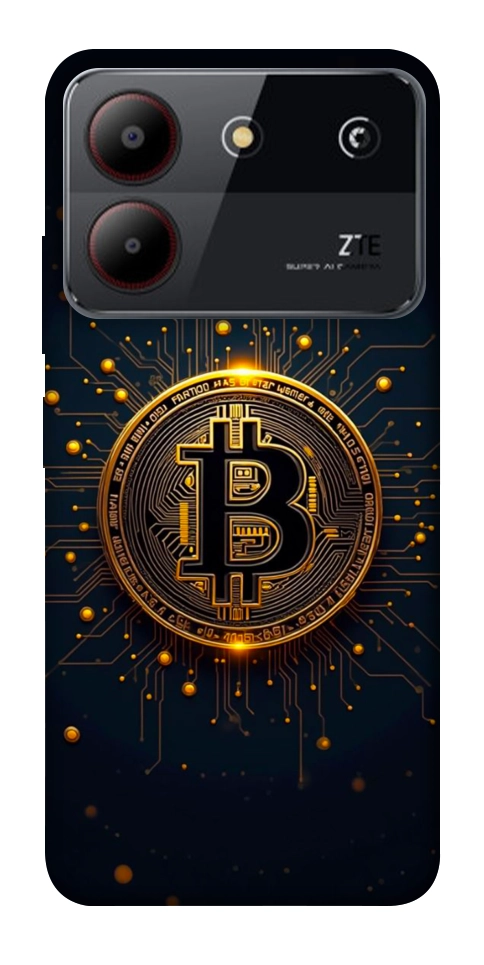Чохол Bitcoin для ZTE Blade A54 4G