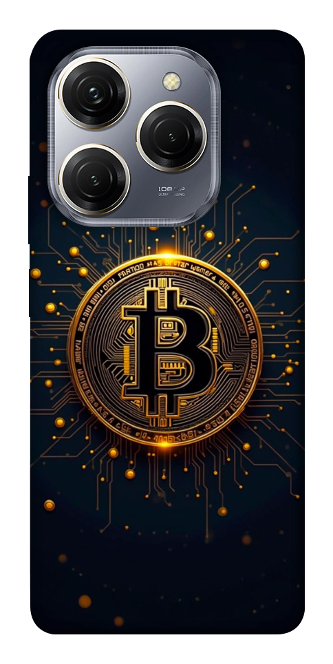 Чехол Bitcoin для TECNO Spark 20 Pro