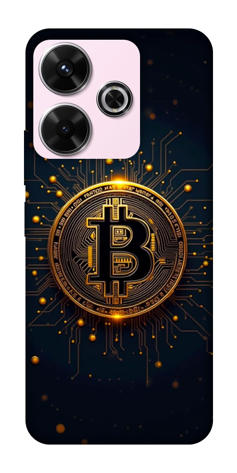 Чехол Bitcoin для Xiaomi Redmi 13 4G