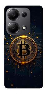 Чехол Bitcoin для Xiaomi Redmi Note 13 Pro 5G