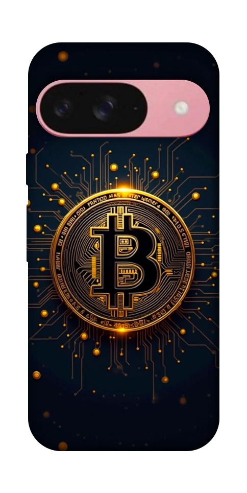 Чохол Bitcoin для Google Pixel 9