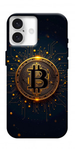 Чохол Bitcoin для iPhone 16