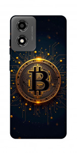 Чехол Bitcoin для Motorola Moto E14